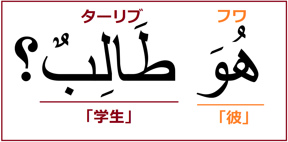 アラビア語文法 ７ ２ 何 の マー 誰 の マン はオウム返しで返答する よしくんマドラサ